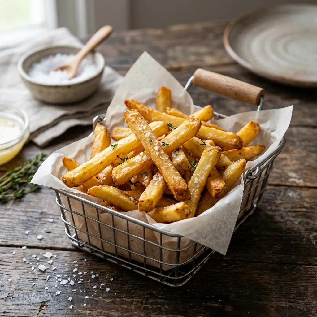 Duck Fat Fries Recipe