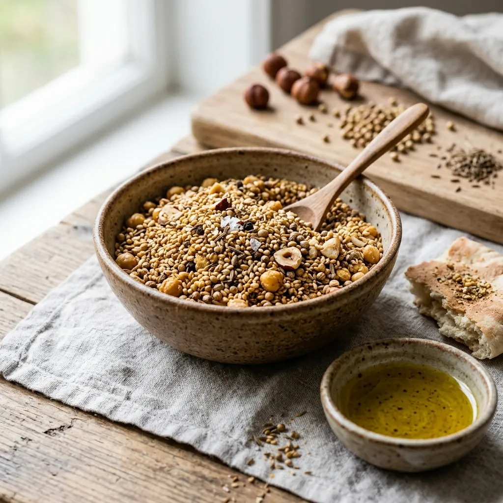Dukkah: An Egyptian Spice Mixture