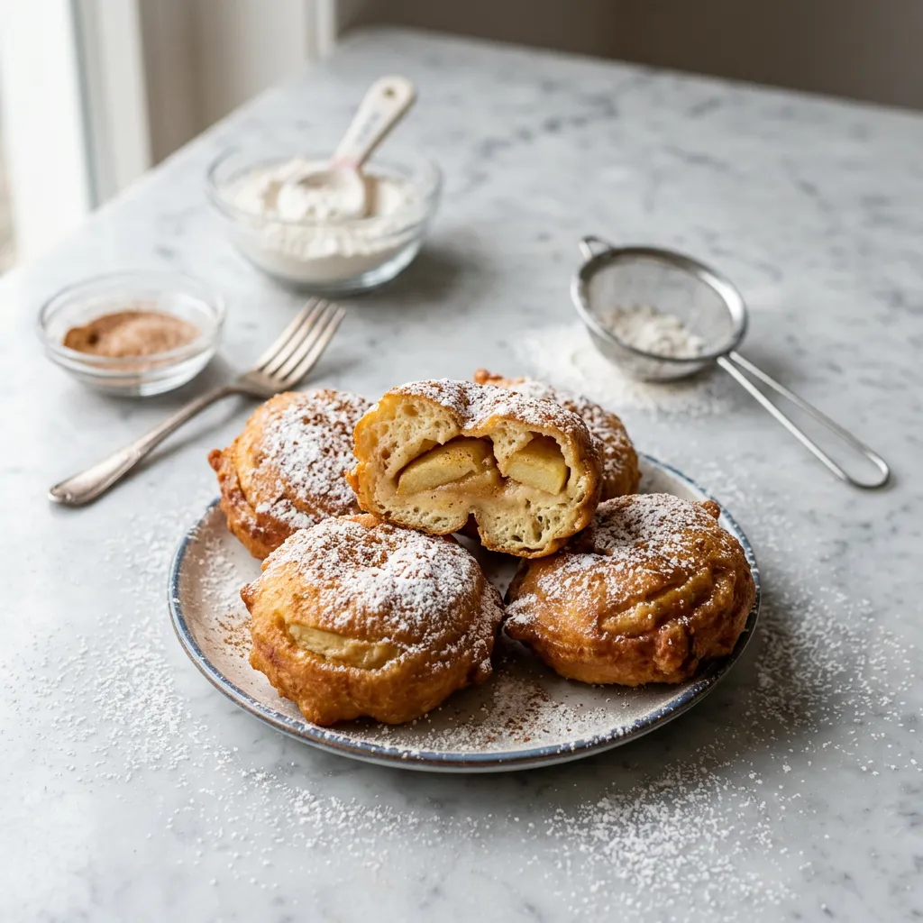 Dutch Apple Beignets (Appelflappen)