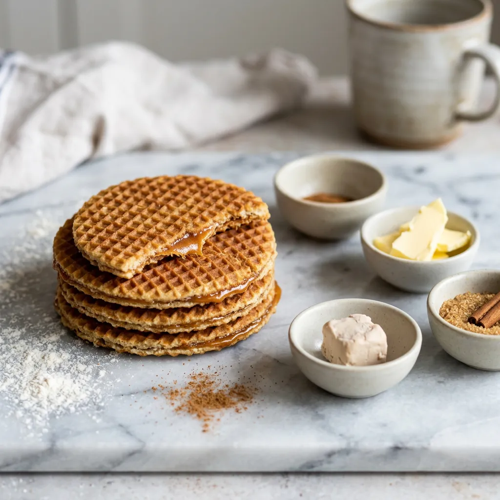 Dutch Stroopwafels (Syrup Waffles)