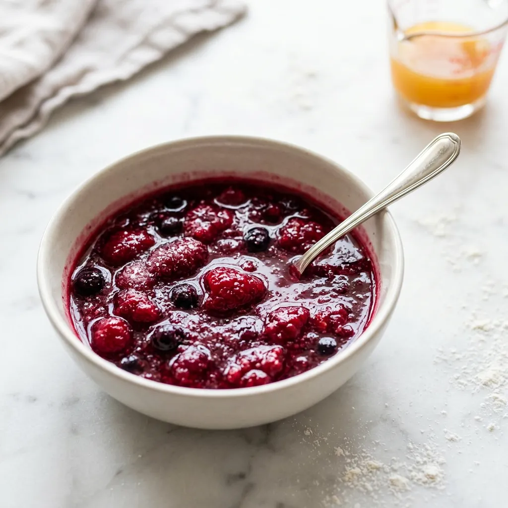 Easiest Fruit Sauce Dessert Topping Recipe