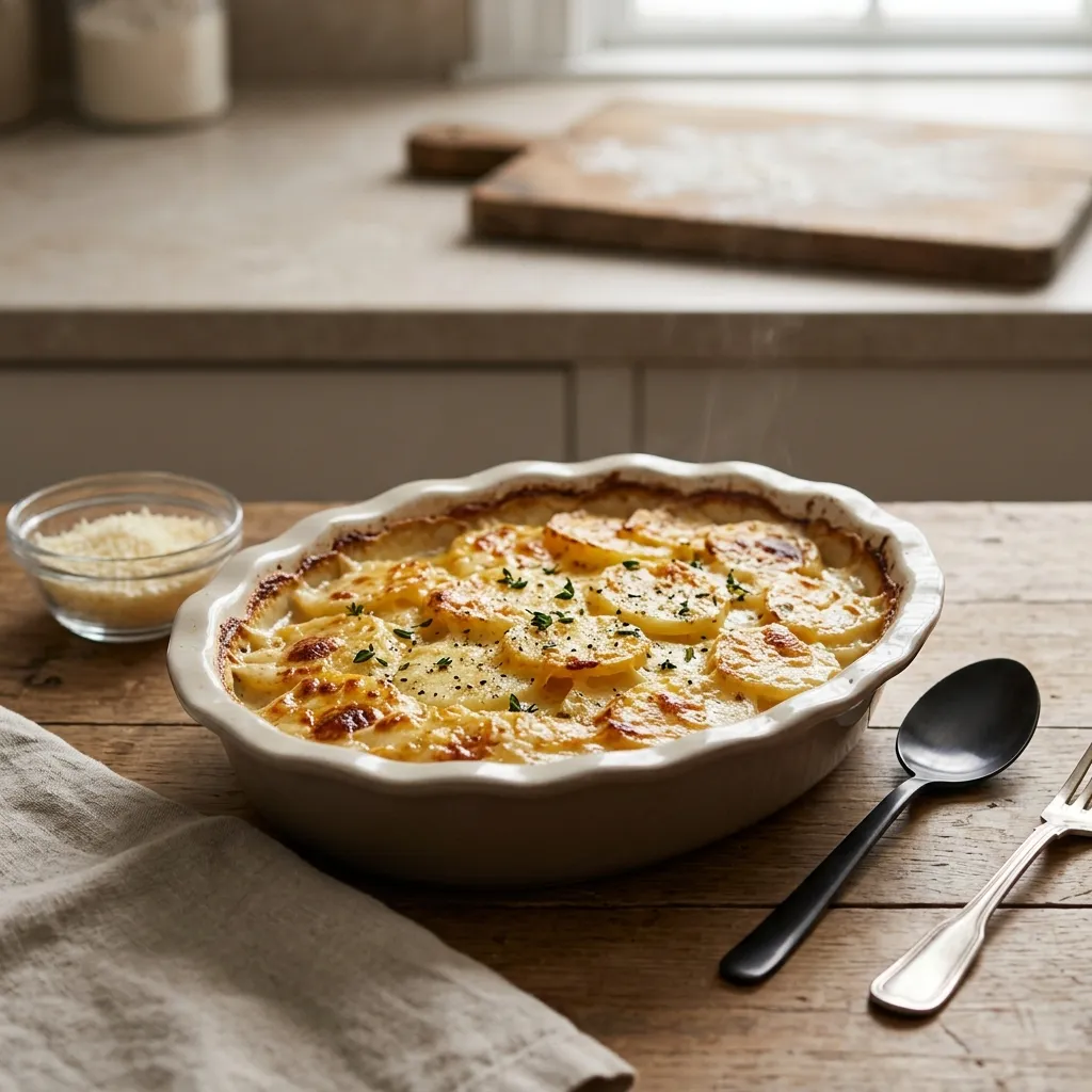 Easiest Scalloped Potatoes