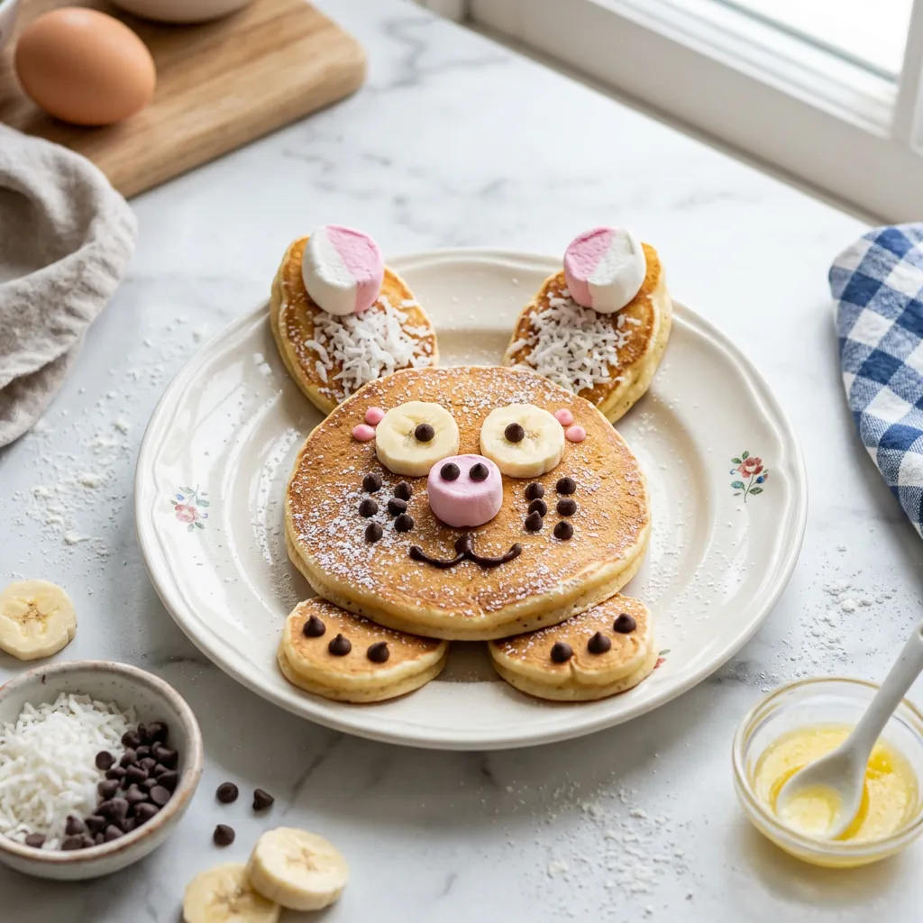 Easter Bunny Pancakes