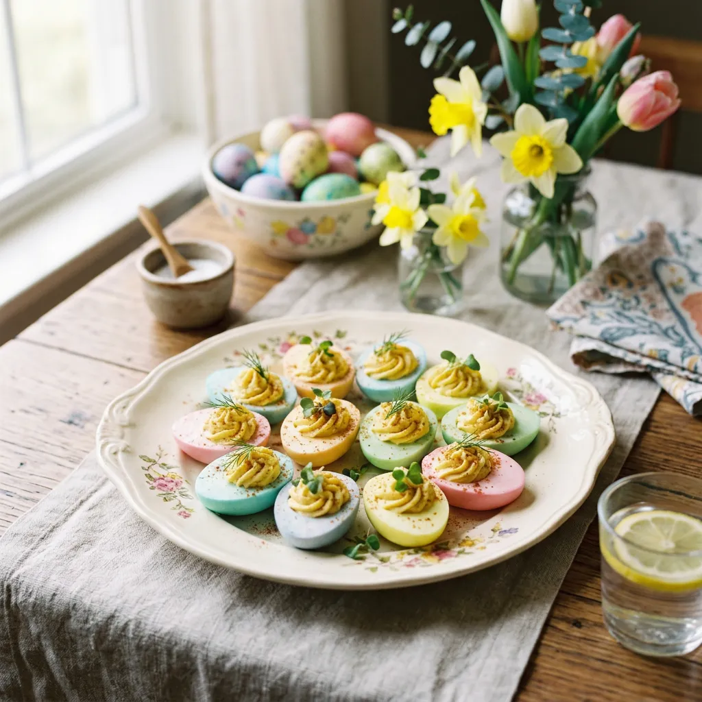 Easter Deviled Eggs Recipe