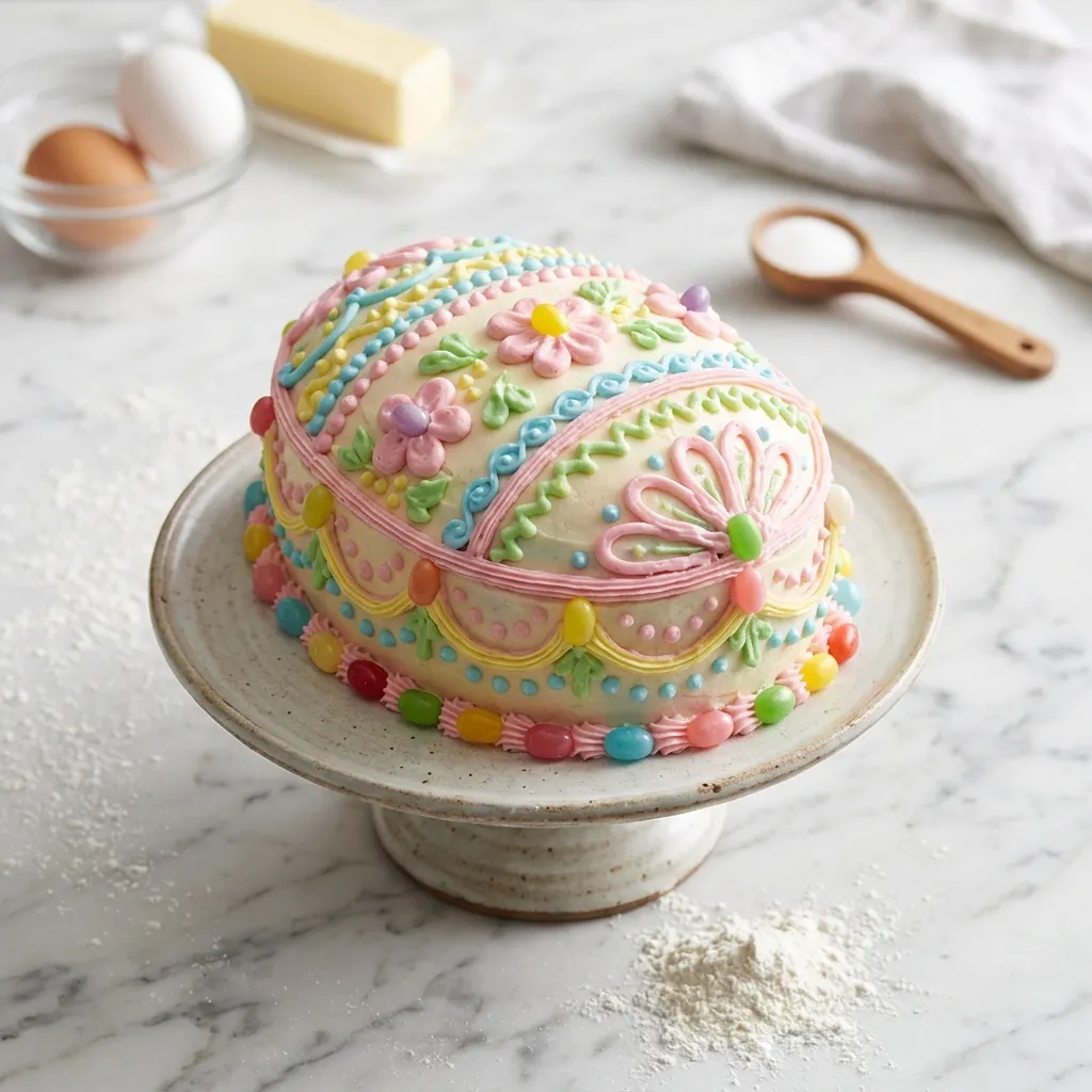 Easter Egg Cake