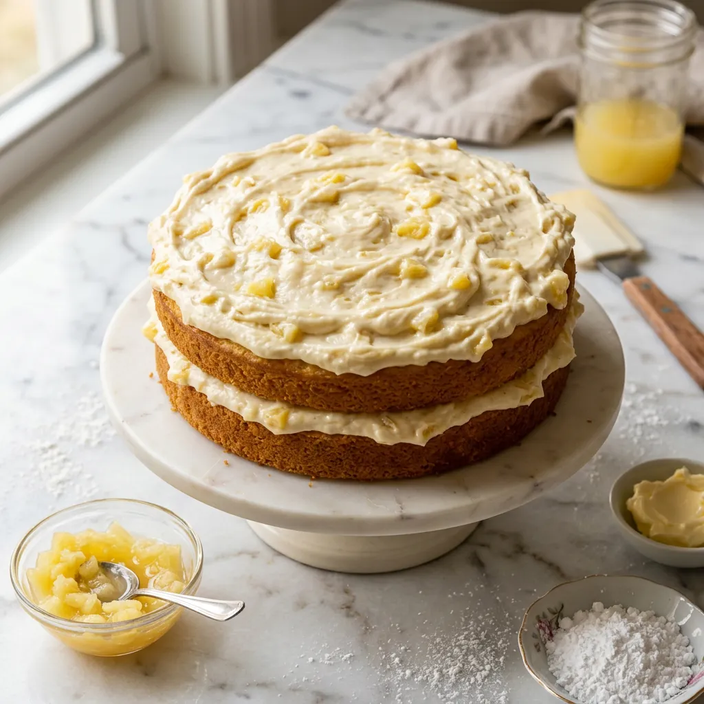 Easy 4-Ingredient Pineapple Frosting