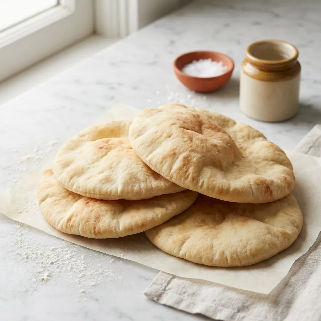 Easy 5-Ingredient Israeli Pita Bread