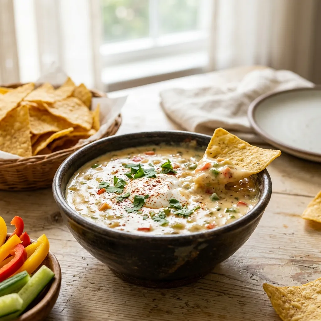 Easy and Delicious Queso Dip