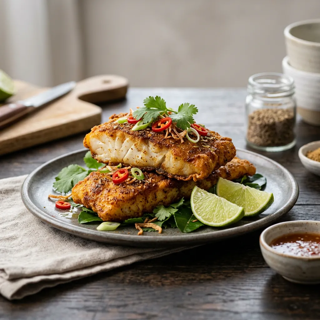 Easy and Fantastic Thai Fried Fish