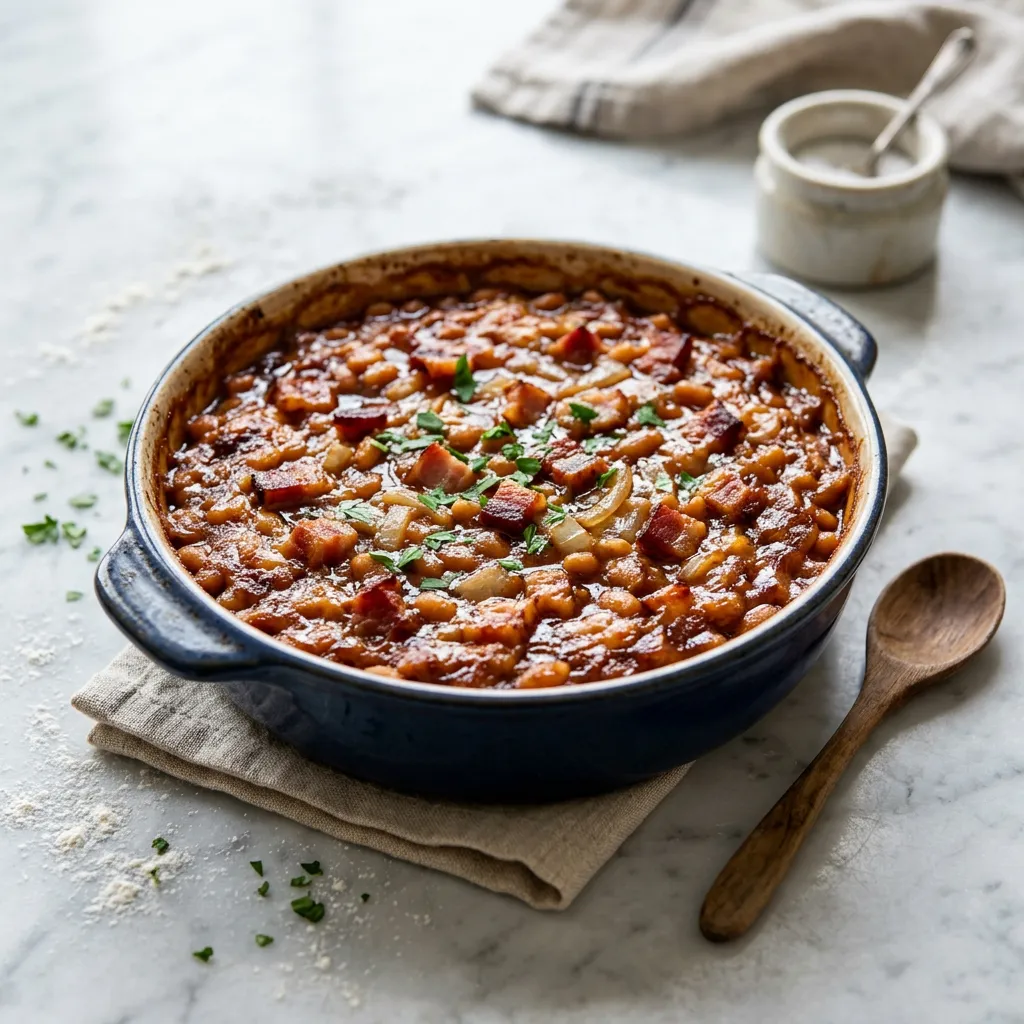 Easy Baked Bean Casserole