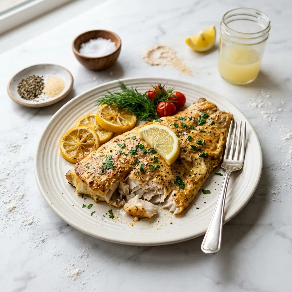 Easy Baked Nile Perch (Parve)