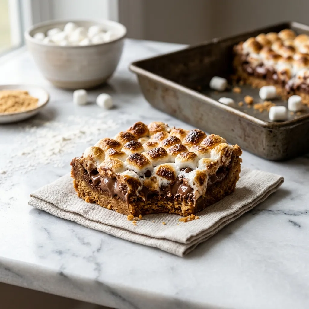 Easy Baked S'Mores Bars