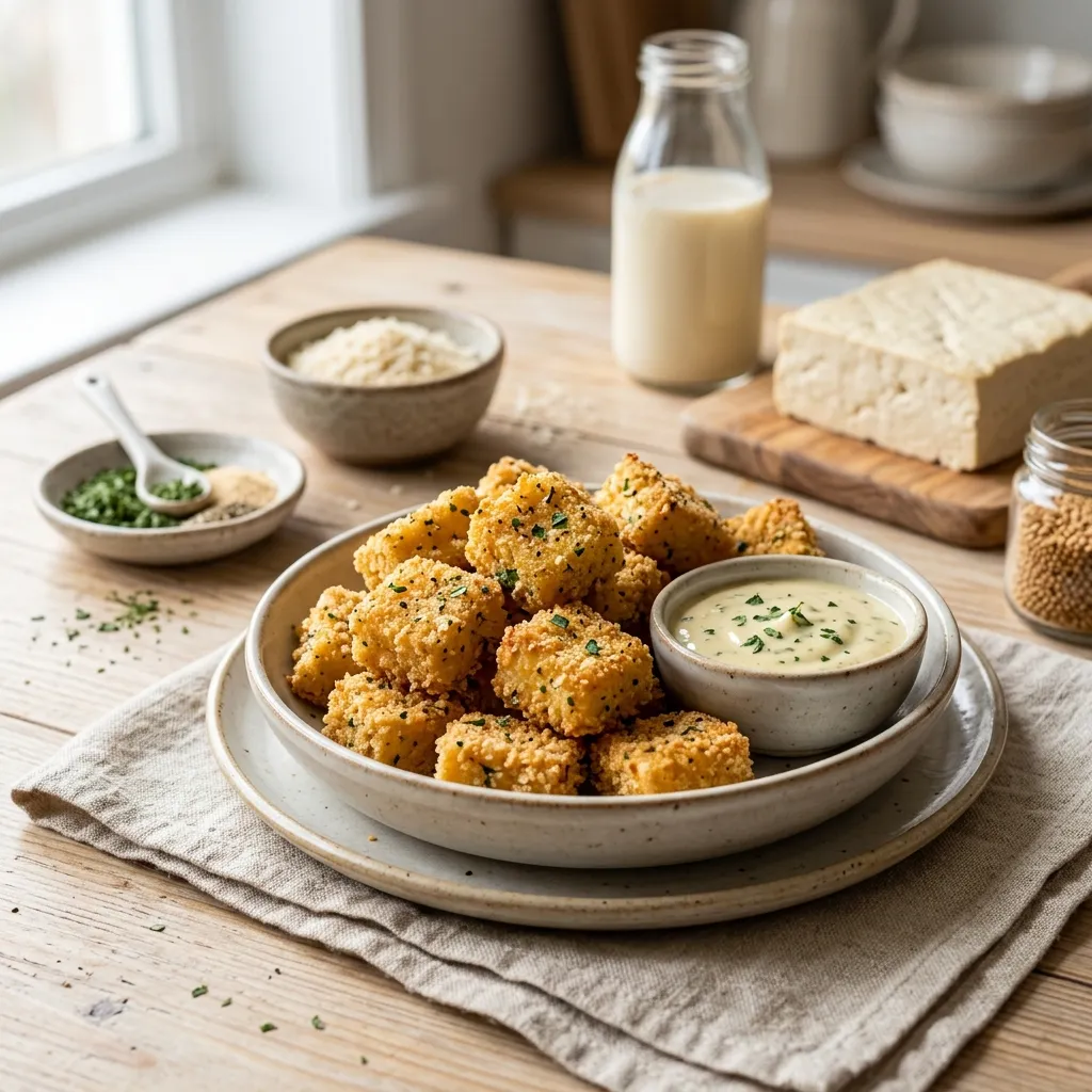 Easy Breaded Tofu Nuggets