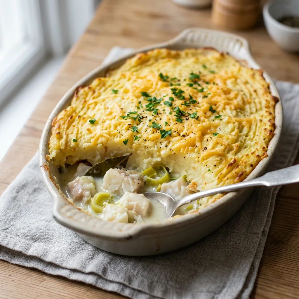 Easy British Fish Pie