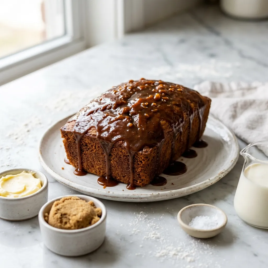 Easy Brown Sugar Caramel Glaze