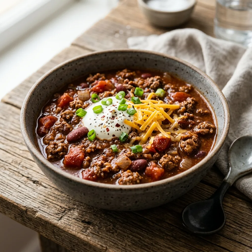 Easy Busy Day Chili