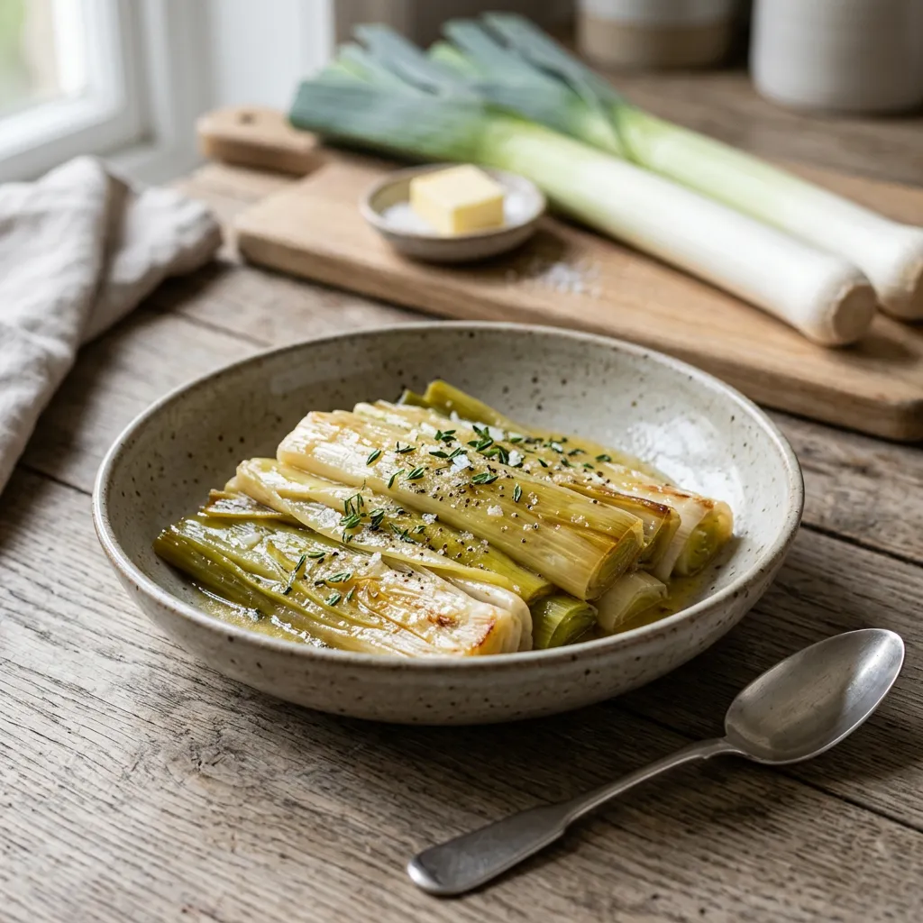Easy Buttered Leeks: A Flavorful and Tender Side Dish
