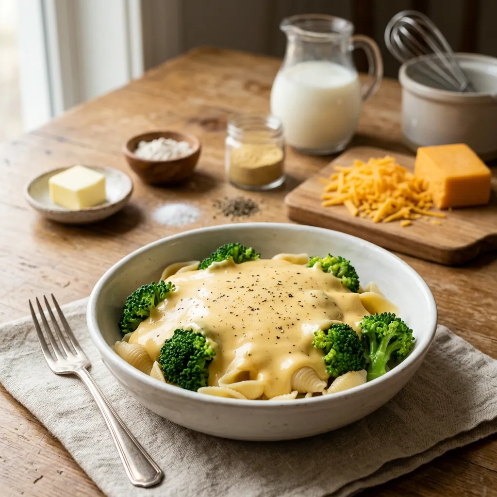 Easy Cheddar Cheese Sauce