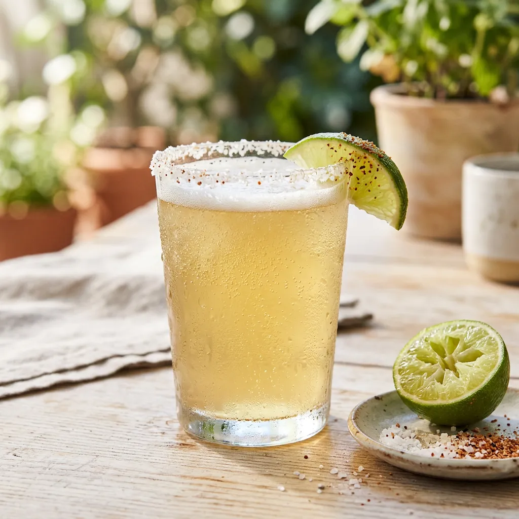 Easy Chelada With Mexican Beer