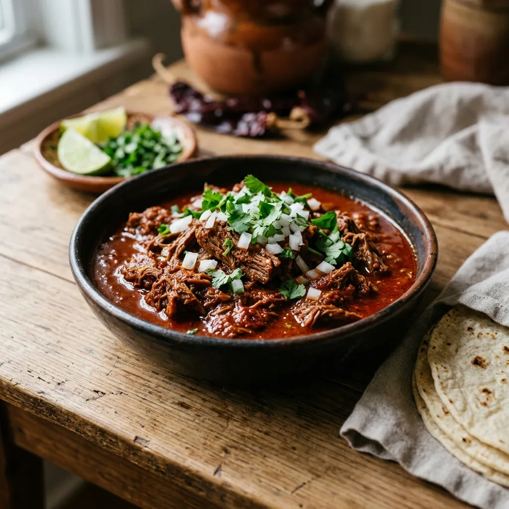 Easy Chili Colorado With Beef