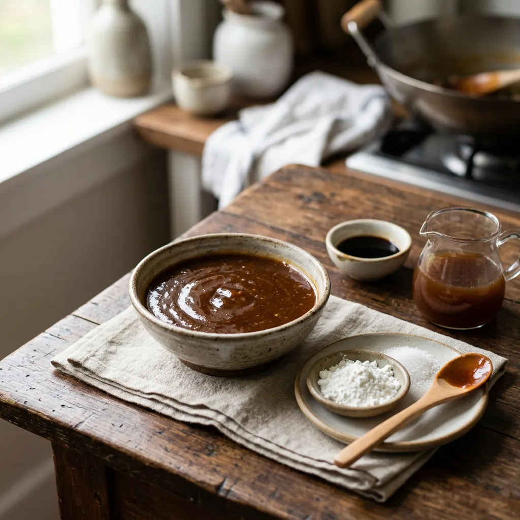 Easy Chinese Brown Sauce Recipe