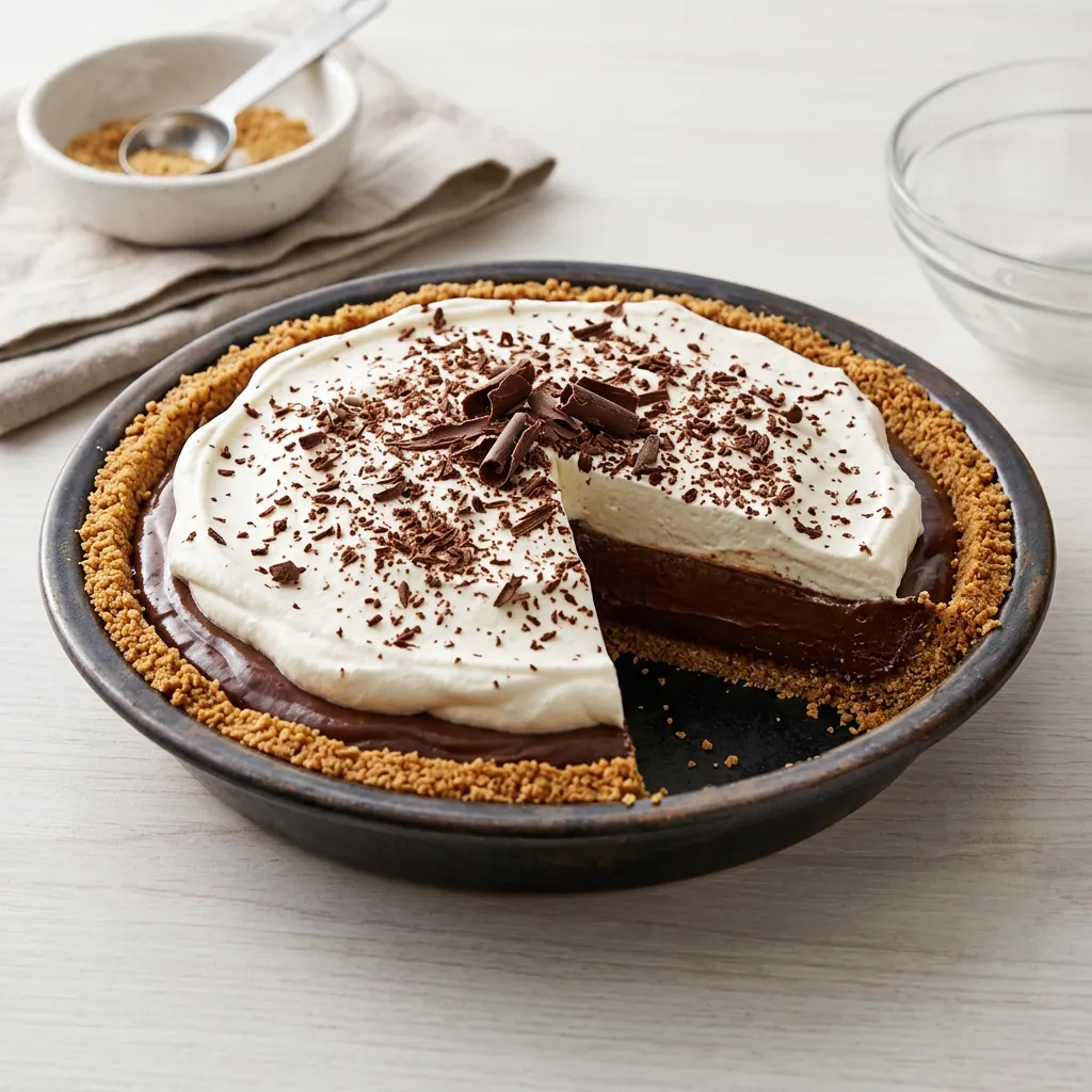 Easy Chocolate Icebox Pie