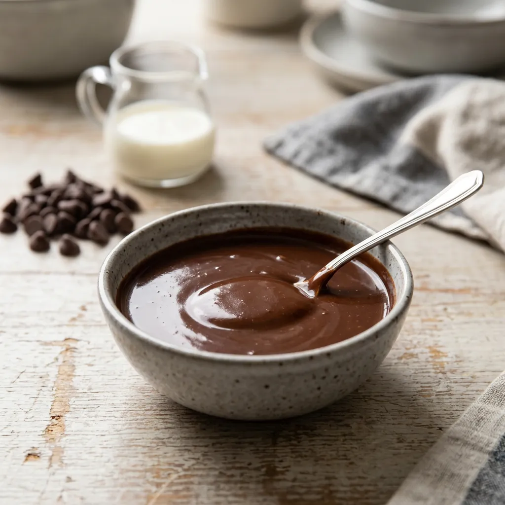 Easy Chocolate Sauce Recipe