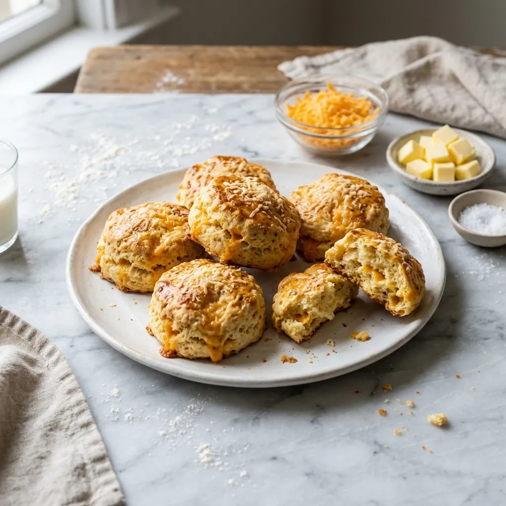 Easy Classic British Cheese Scones
