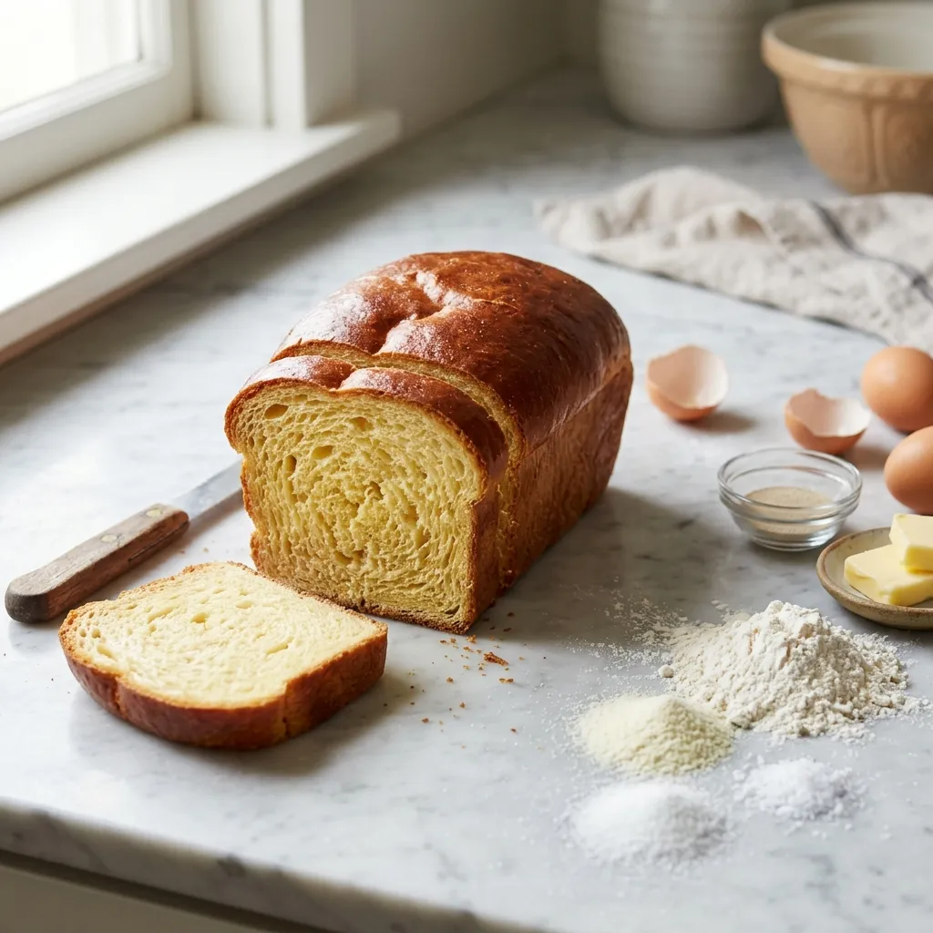 Easy Classic French Brioche Bread