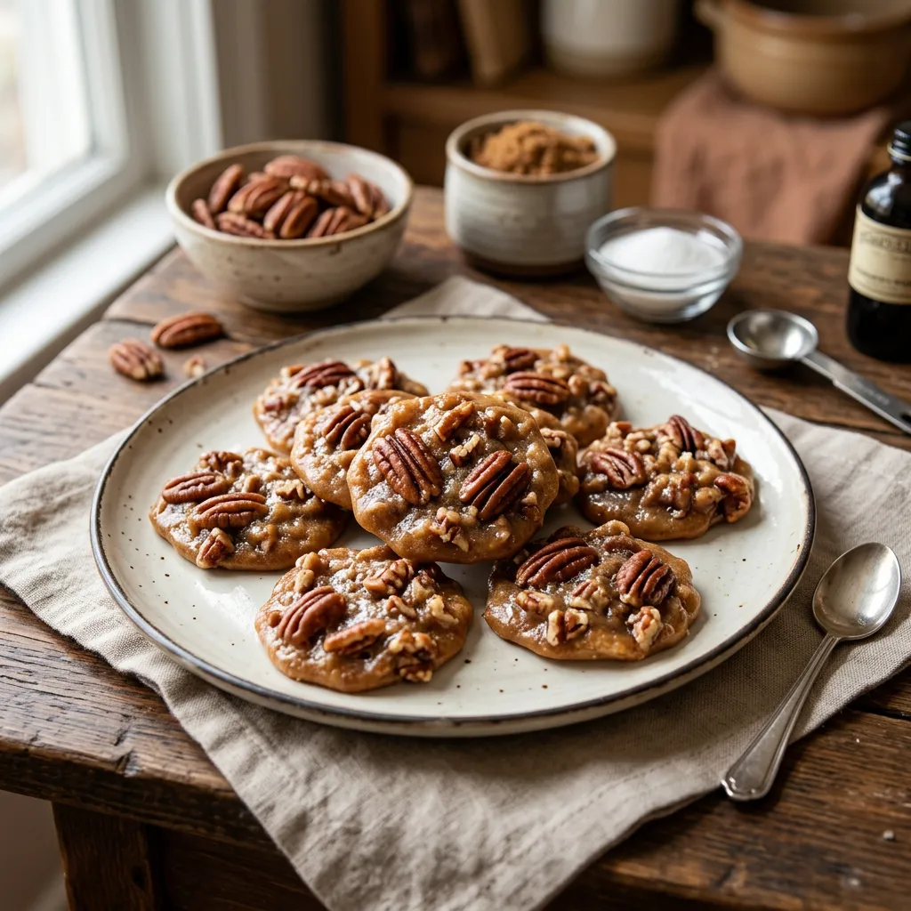 Easy Creamy Pecan Pralines