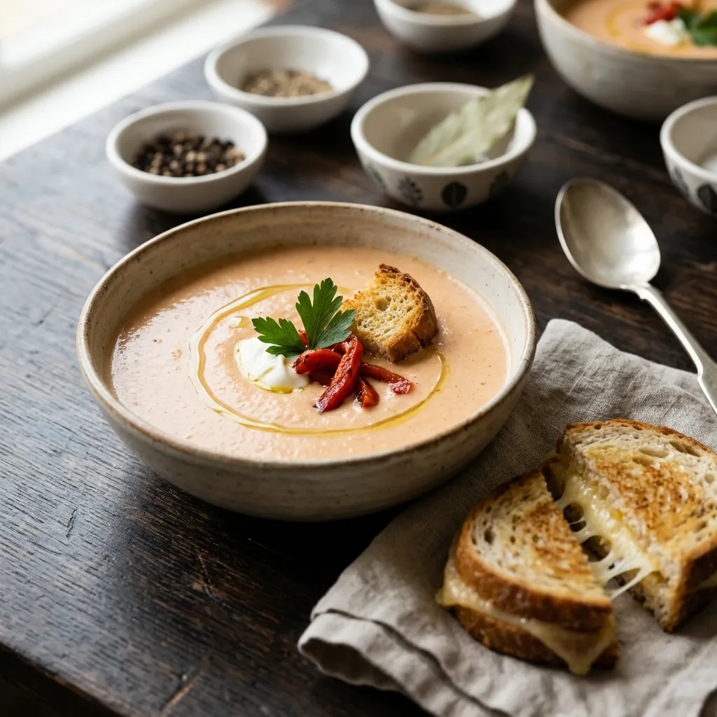 Easy Creamy Salmon Bisque