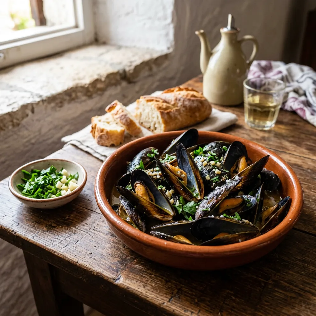 Easy Croatian Mussels (Dagnje na Buzaru)