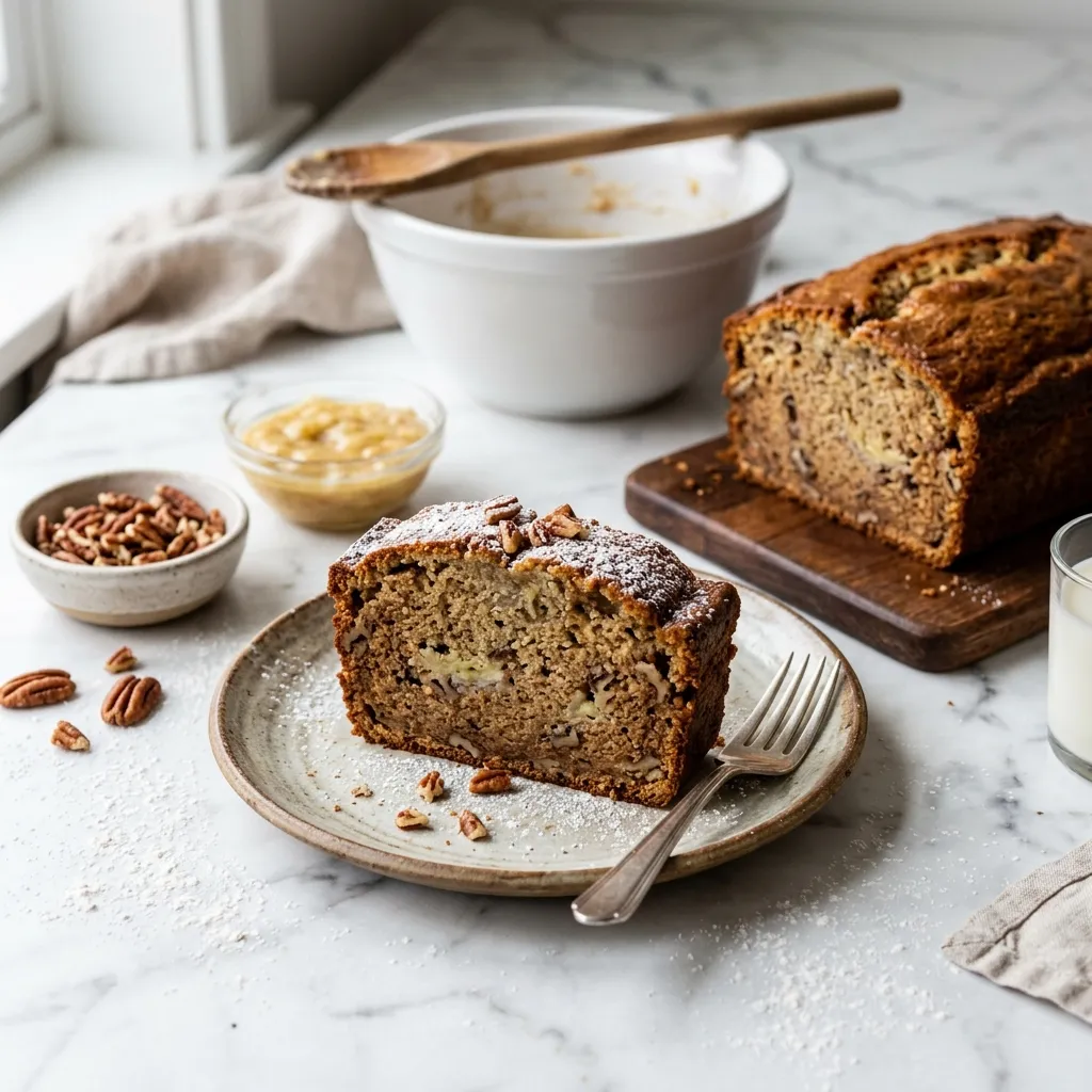 Easy Crock Pot Banana Bread