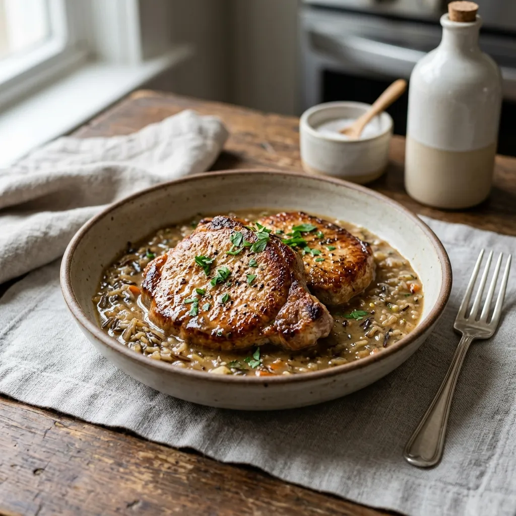 Easy Crock Pot Pork Chops