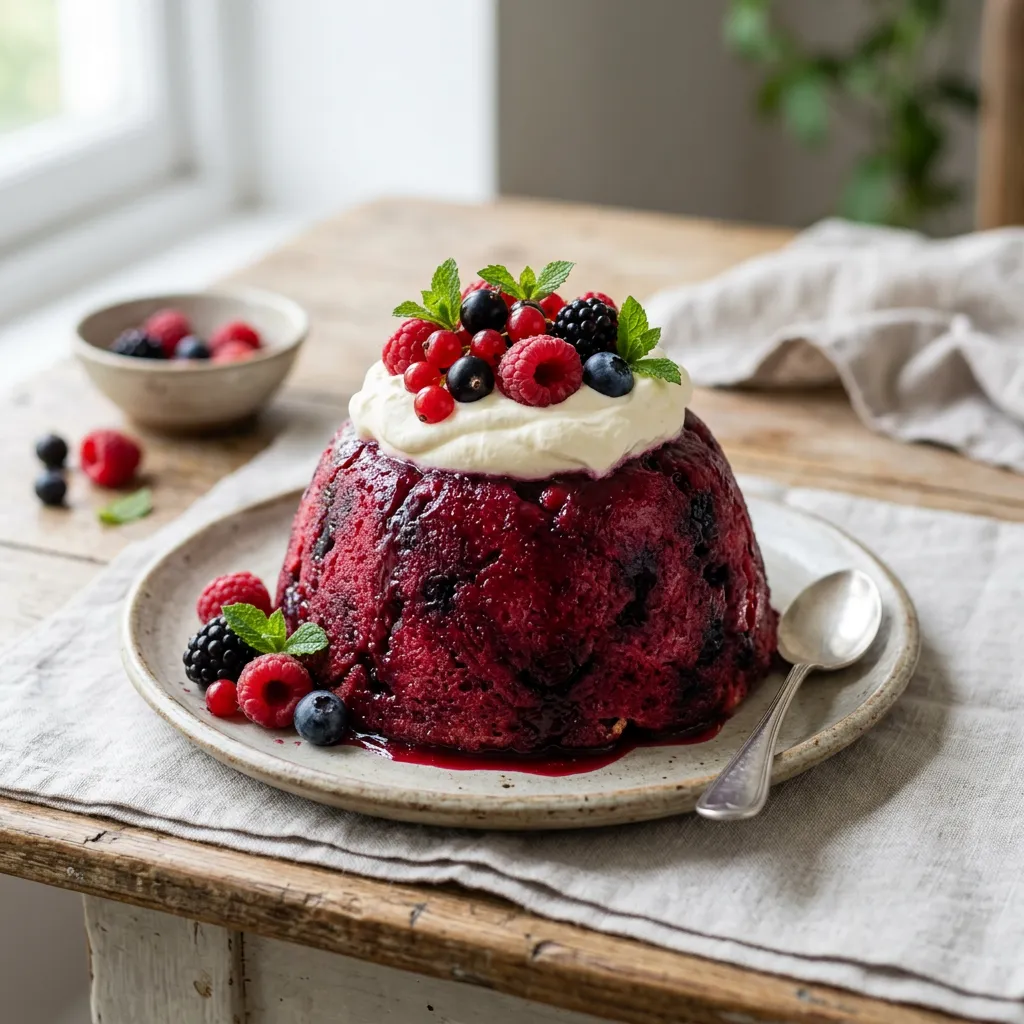 Easy English Summer Pudding