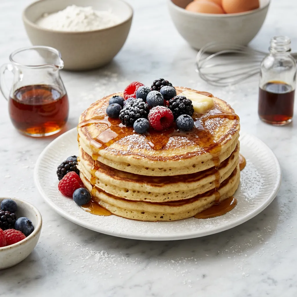 Easy Fluffy Pancakes