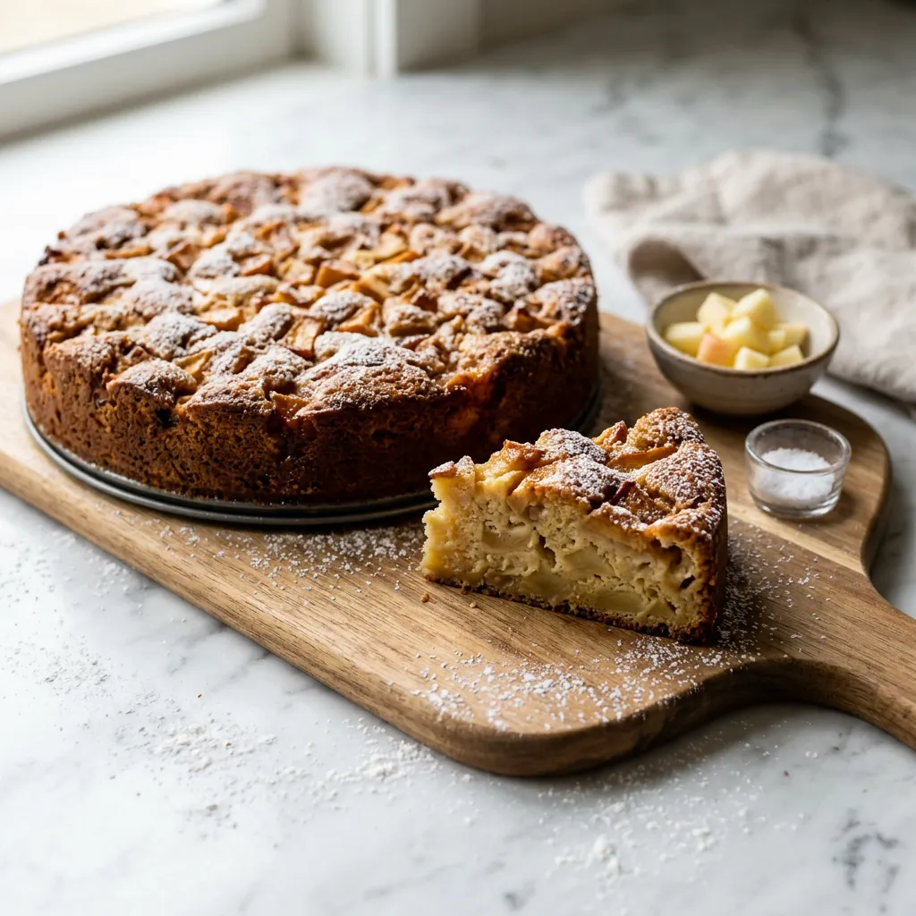 Easy French Apple Cake