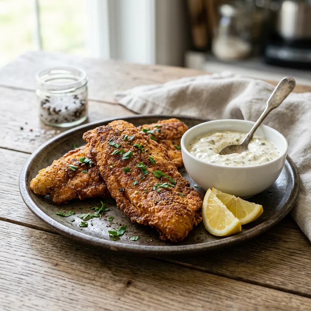 Easy Fried Fish Fillet Recipe