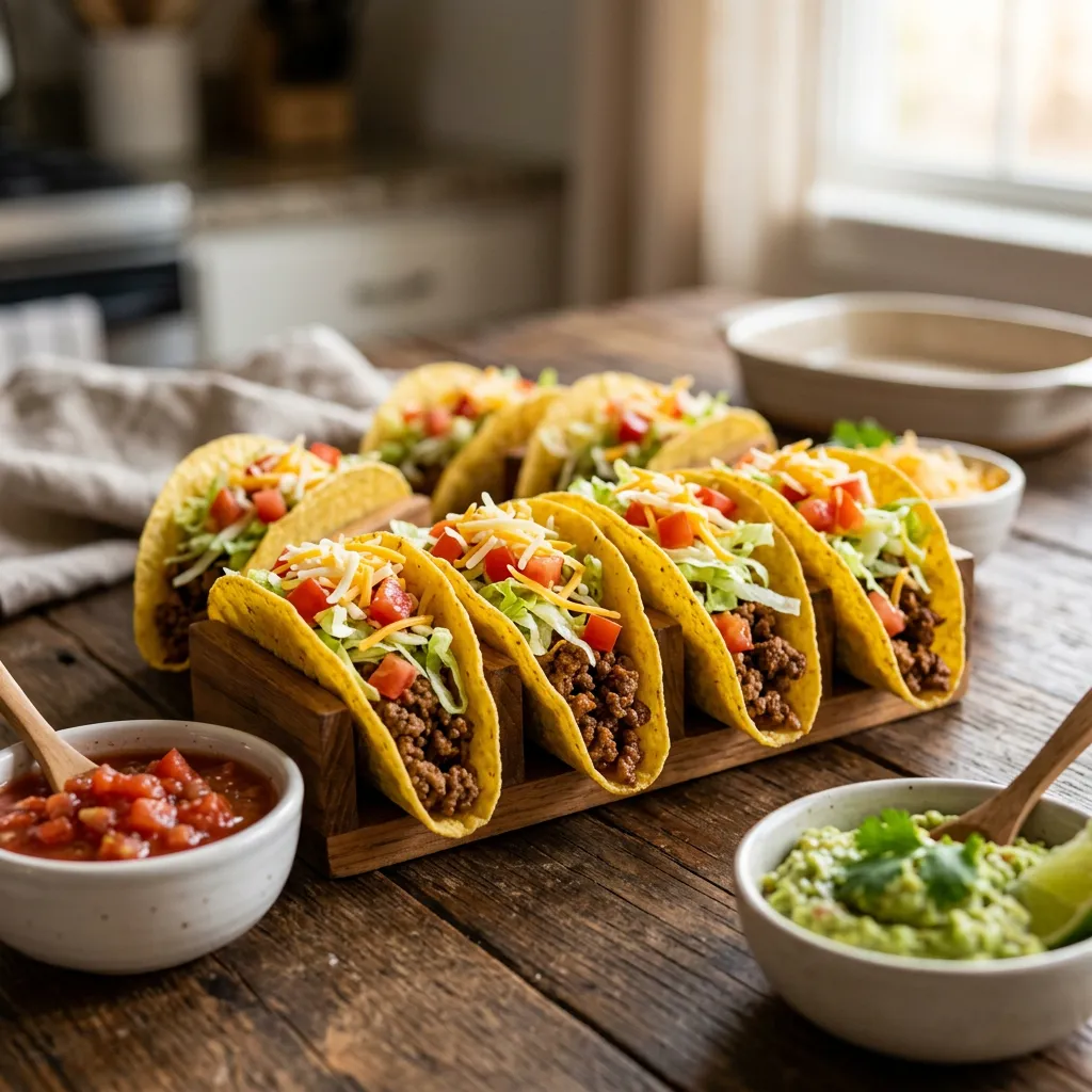 Easy Ground Beef Tacos