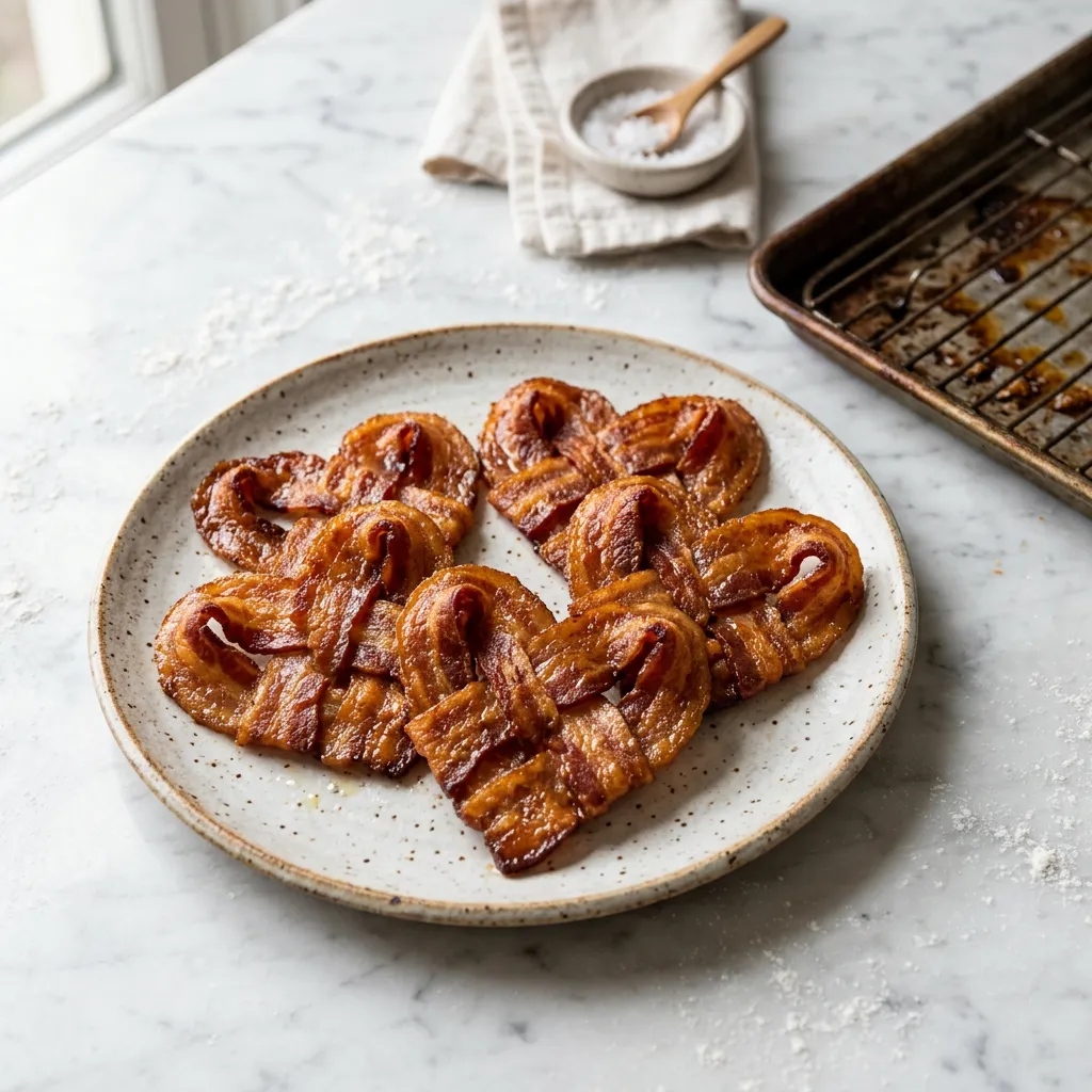 Easy Heart-Shaped Bacon