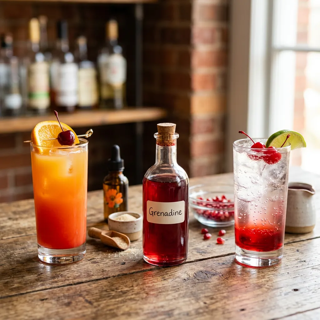 Easy Homemade Grenadine Recipe