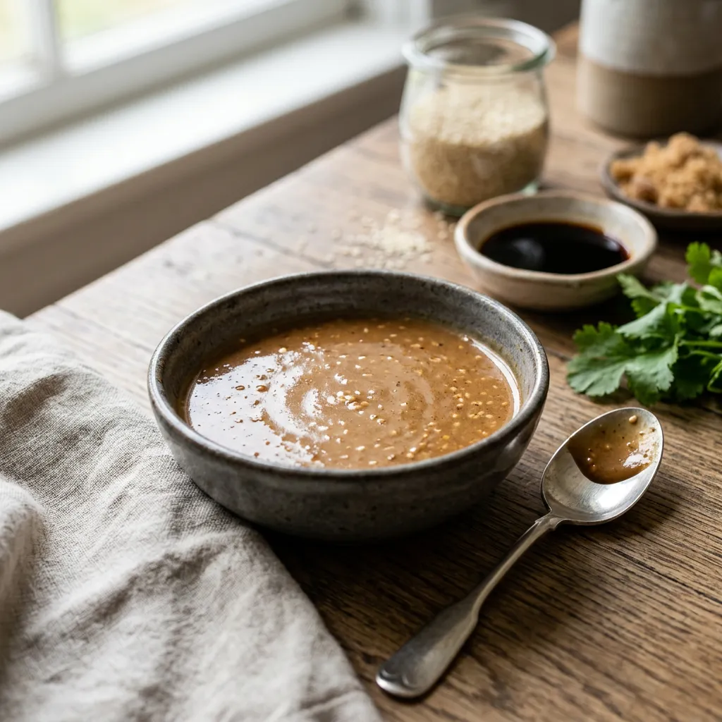 Easy Homemade Japanese Sesame Dressing