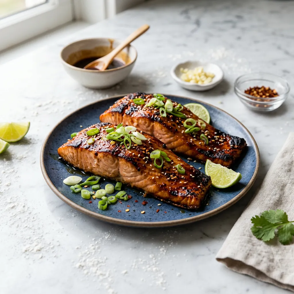 Easy Honey-Soy Baked Salmon