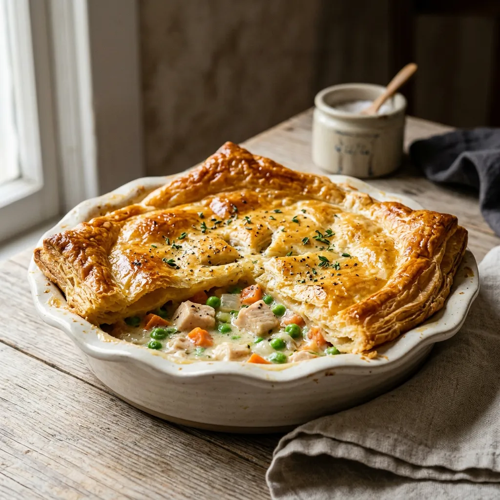 Easy Kosher Chicken Pot Pie