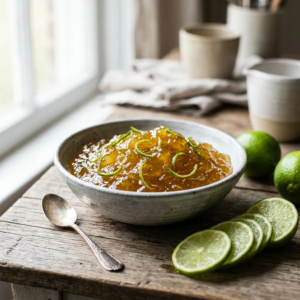 Easy Lime Marmalade