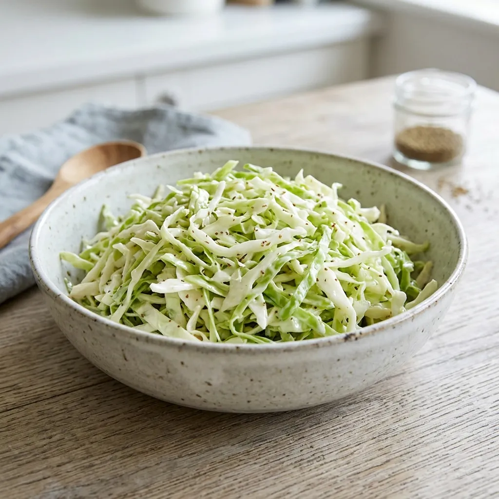 Easy Low Fat Coleslaw
