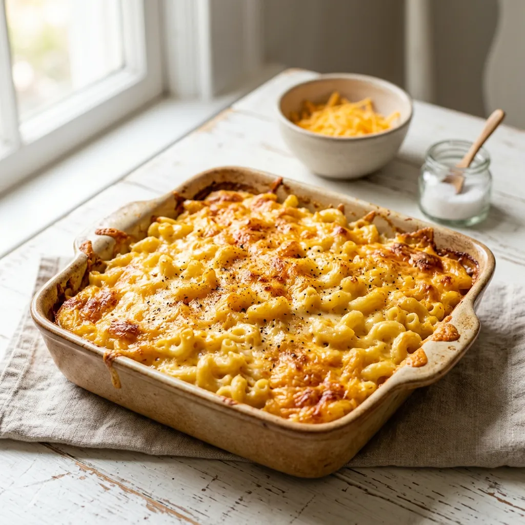 Easy Macaroni and Cheese Casserole