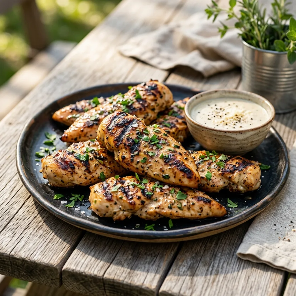 Easy Marinated Grilled Chicken Tenders