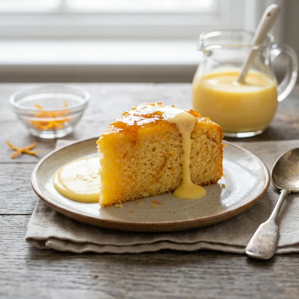 Easy Marmalade Steamed Sponge Pudding