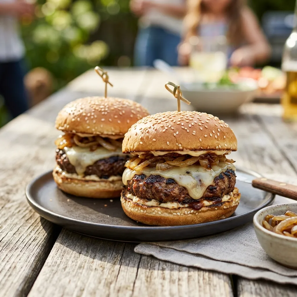 Easy Onion Burgers Recipe